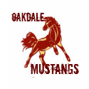 Red-Gold Mustang T-Shirt by Customizables Red-Gold Mustang T-Shirt