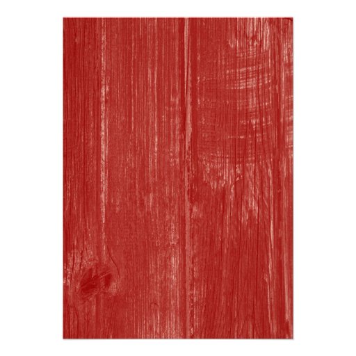 Red & Gold Rustic Lace Wood Wedding Invitations