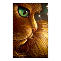 RED GOLDEN PERSIAN CAT HOLIDAY 11"X17" POSTER posters by BY_CYRA RED GOLDEN PERSIAN CAT HOLIDAY 11"X17" POSTER posters