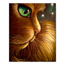 RED GOLDEN PERSIAN CAT HOLIDAY 8"X10" Poster posters by BY_CYRA RED GOLDEN PERSIAN CAT HOLIDAY 8"X10" Poster posters
