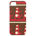 Red good luck elephants pattern cute kawaii iPhone 5 case