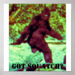 RED, GOT SQUATCH? PRINT