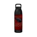 Red Graduating Class of 2013 Water Bottle
