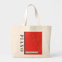 Red Grand Piano Bag
