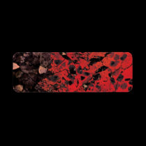 Red Granite Address Labels labels