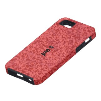 Red Granite iPhone 5 Case