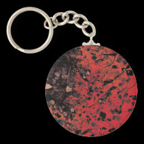 Red Granite Keychain keychains