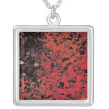 Red Granite Necklace