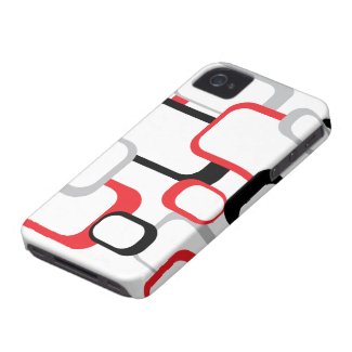 Red Gray and Black Case-Mate Case