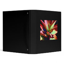Red & Green Agave 3 Ring Binders