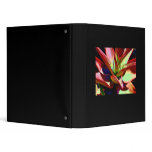 Red &amp; Green Agave 3 Ring Binders