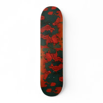 Red, green and frost skate decks