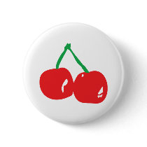 red green cherry illustration buttons