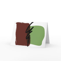 Red & Green (horizontal) cards