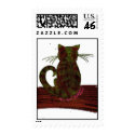 Red & Green Tabby postage