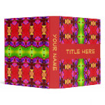 red green yellow binders