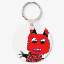 Red gremlin keychains