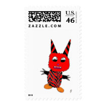 Red gremlin postage