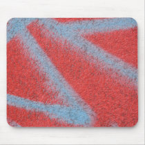 red grey paint mousepads