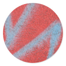 red grey paint stickers