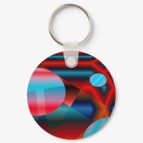 Red Grid keychains