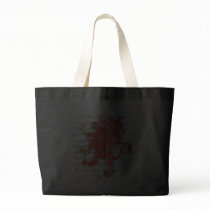 Red Griffin Dark Tote Bag