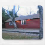 Red Griffith Park House Mousepad