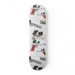 red grip skateboard