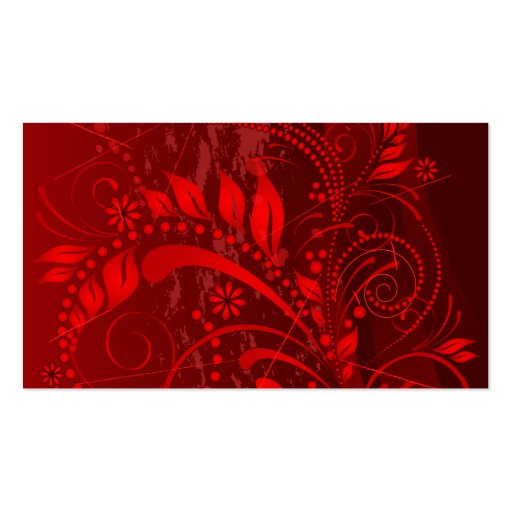 red grunge business cards (back side)