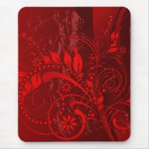 red grunge mousepads