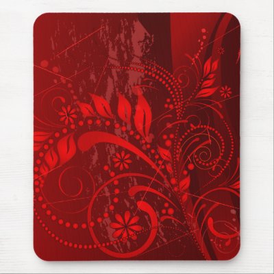 red grunge mousepad by VioDeSign