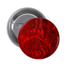 red grunge pinback buttons