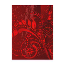 red grunge postcards by VioDeSign red grunge postcards