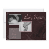 Red Guitar, 105, feet, Picture 1, Picture 2, Ba... Custom Invitation