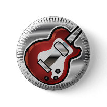 Red Guitar buttons