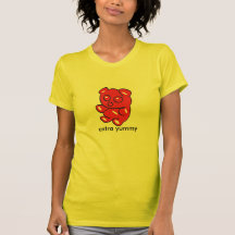 red gummy bear t tee shirt
