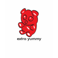 red gummy bear t shirt