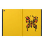 Red Haida Spirit Butterfly on Yellow iPad Air Covers Red Haida Spirit Butterfly on Yellow iPad Air Covers