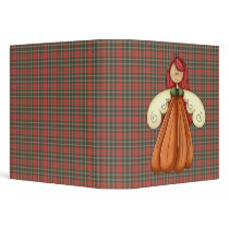 red hair pumpkin angel binders by doonidesigns red hair pumpkin angel binders