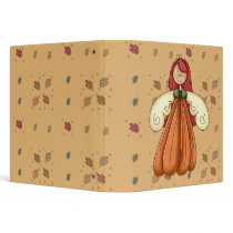 red hair pumpkin angel binders by doonidesigns red hair pumpkin angel binders