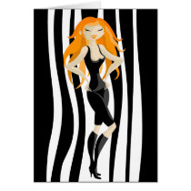 red-haired cards