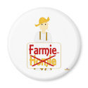 Red Haired Grinning Farmie Brown Pants Farmie X Ho magnets by charactercraze Red Haired Grinning Farmie Brown Pants Farmie X Ho magnets
