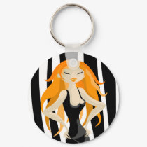 red-haired keychains