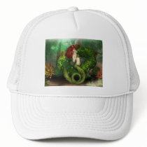 Red Haired Mermaid Baseball Hat