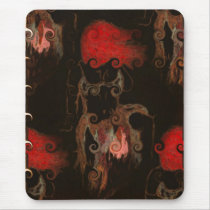 red-haired mouse pads