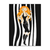 red-haired postcards by VioDeSign red-haired postcards