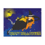 red-haired witch post card