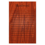 Red Hardwood Stationary Customized Stationery