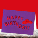 Red Hat Birthday Cards -- Happy Birthday by KathyHenis Red Hat Birthday Cards -- Happy Birthday