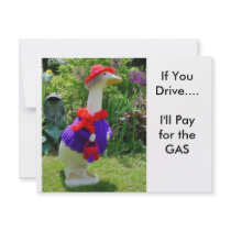 Red Hat Goose Products - note cards invitations